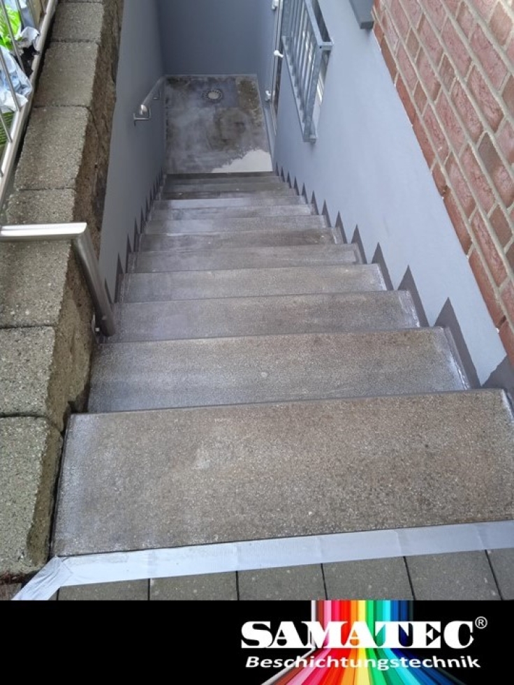 Grundierung-Treppe-Treppenbeschichtung